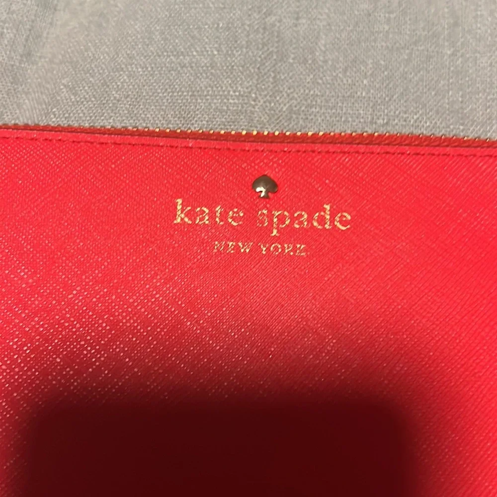 Kate Spade Red Wallet - Picture 3 of 9